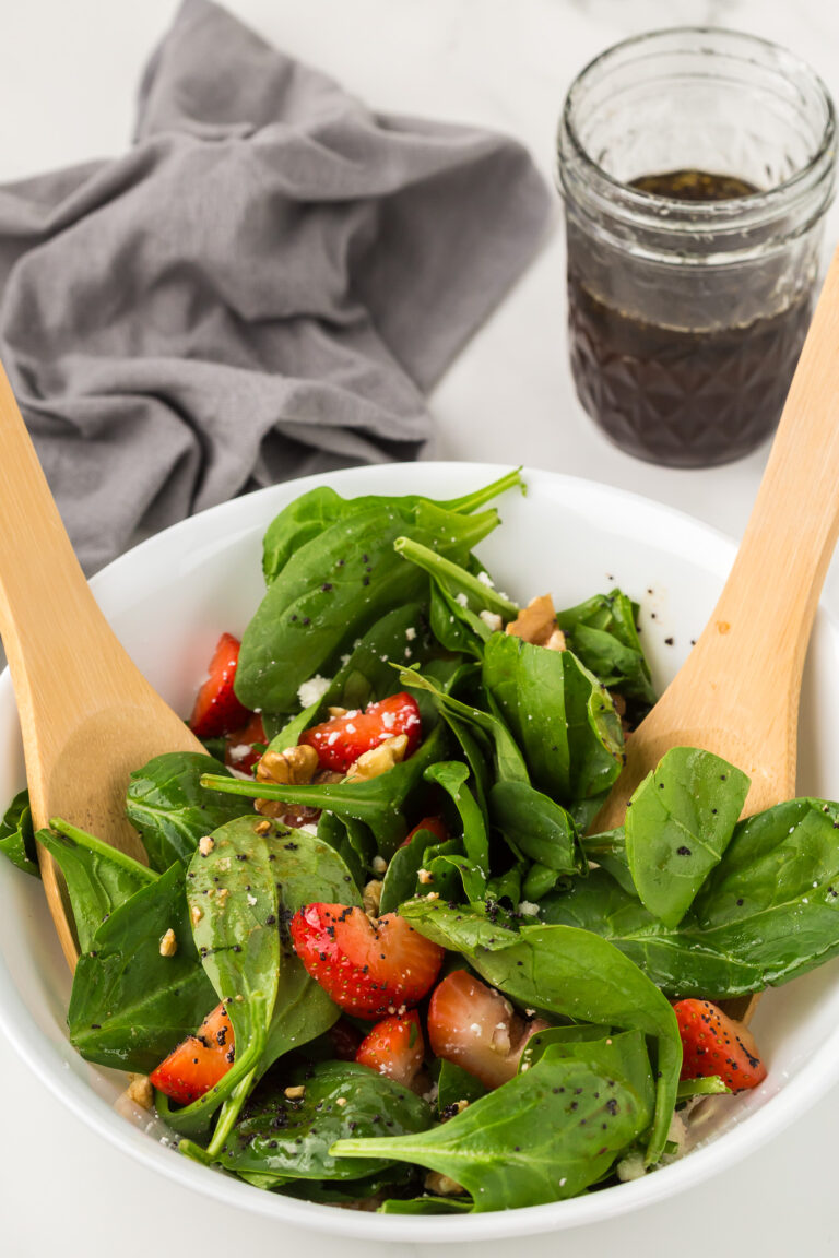 Strawberry Spinach Salad