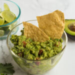 Guacamole and chips